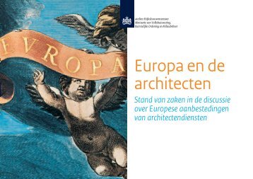 Europa en de architecten (.pdf) - Steunpunt Ontwerpwedstrijden