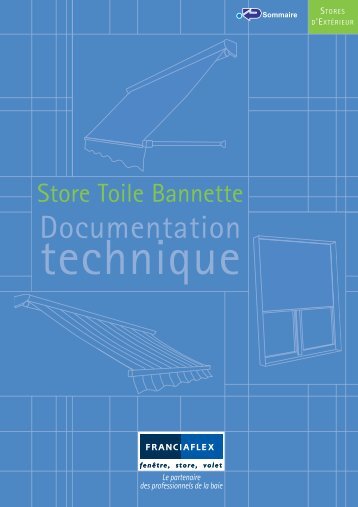 Store Ã  projection Bannette Franciaflex