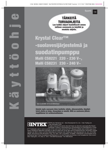 suodatinpumppu - Intex Nordic