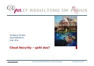 Wolfgang StraÃer, add-yet GmbH, Leichlingen - IT-Trends Sicherheit