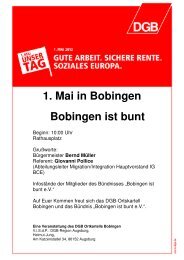 1. Mai in Bobingen Bobingen ist bunt - Mach meinen Kumpel nicht an!