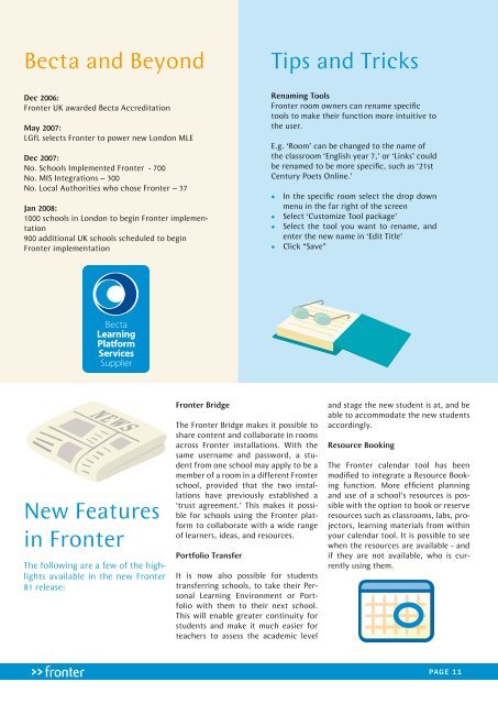 Download PDF Fronter Leads With Parental Log In