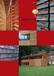 Download der proHolz-Edition Fassaden aus Holz - Gat