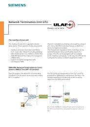 Network Termination Unit GTU