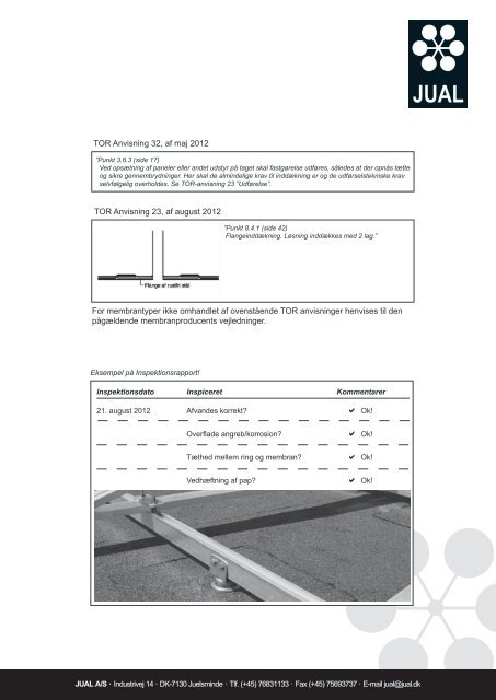 Garantibetingelser for JUAL Tagkonsoller