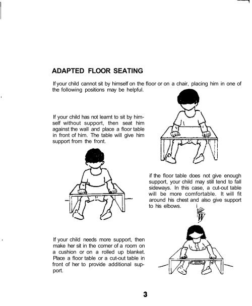 Feeding for the child with cerebral palsy - Source