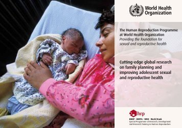 Brochure - World Health Organization