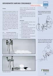 P2.02........Groundwater sampling consumables ... - Ekotechnika