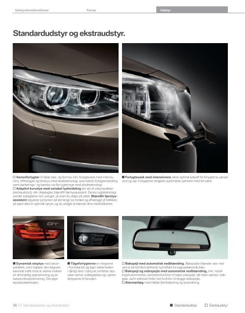 BMW 3-serie Gran Turismo (PDF, 6 MB) - BMW Danmark