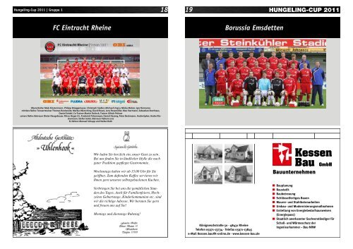 Kopernikus Sporthalle Rheine - Hungeling-Cup