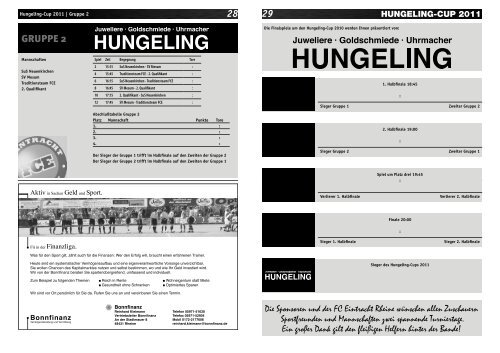 Kopernikus Sporthalle Rheine - Hungeling-Cup