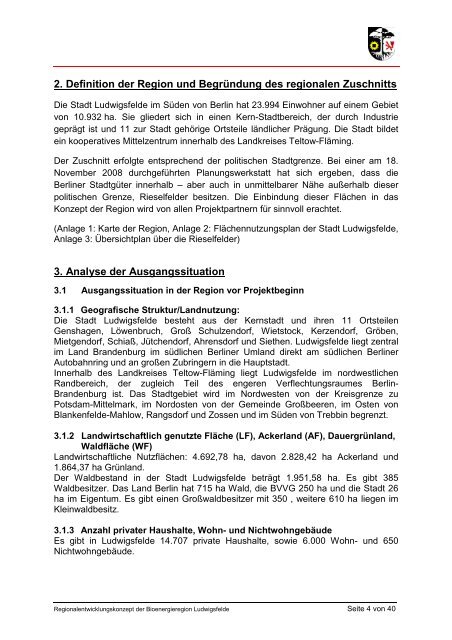 Regionalentwicklungskonzept_Ludwigsfelde.pdf - Bioenergie ...