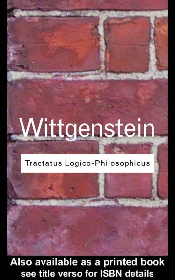 LudwigWittgensteinTractatusLogico-PhilosophicsPDF