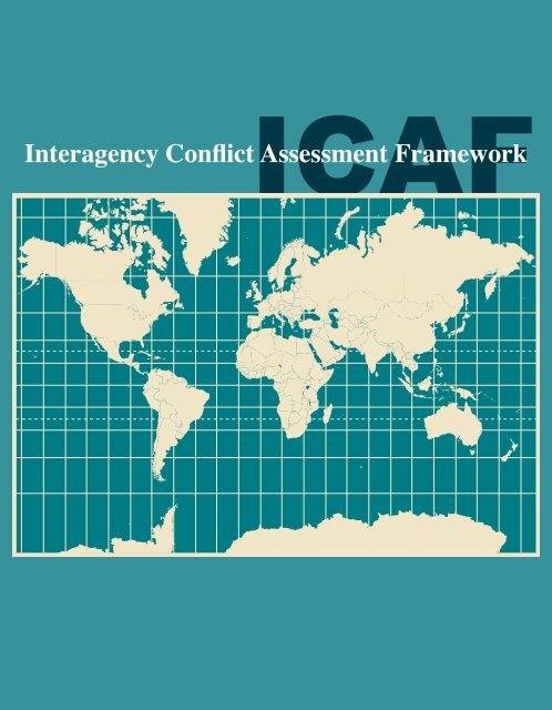 Interagency Conflict Assessment Framework - US Department of State