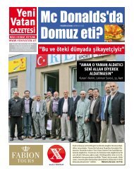 haber - Yeni Vatan Gazetesi Online