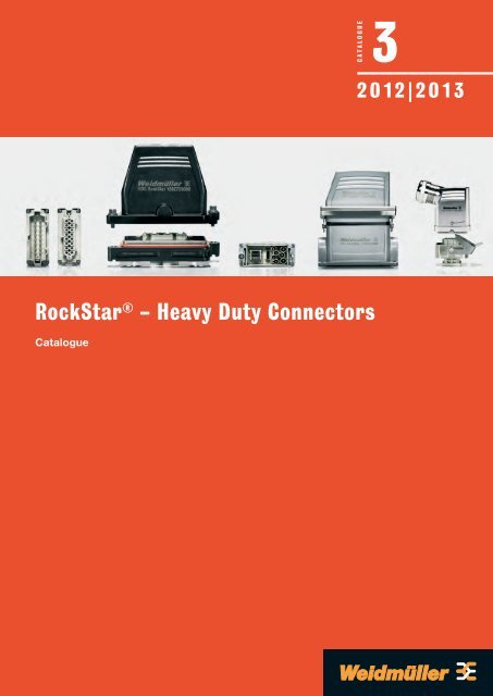 ÐÐ°ÑÐ°Ð»Ð¾Ð³ Weidmuller: RockStarÂ® â Heavy Duty Connectors