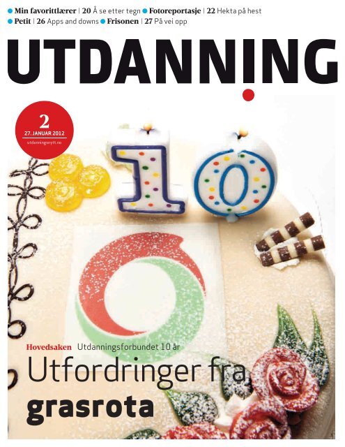 Utdanning nr. 2 2012 - Utdanningsnytt.no