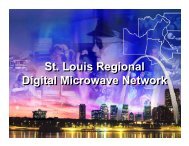 St. Louis Regional Digital Microwave Network - June 2010 - starrs