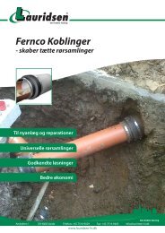 Fernco Koblinger - Lauridsen Handel og Import A/S