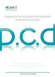 PROGRAMA DE CARRERA DOCENTE DEL ... - umet