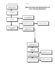 process for the disposition of city owned property - Baltimore City ...