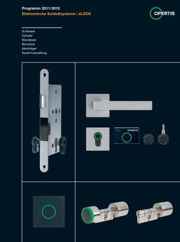 Programm 2011 /2012 | Elektronische ... - Opertis GmbH