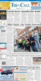 After bash, city looks forward - The Woonsocket Call