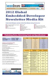 Embedded Developer Global Newsletter Media Kit May ...