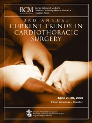 current trends in cardiothoracic surgery - CME Activities