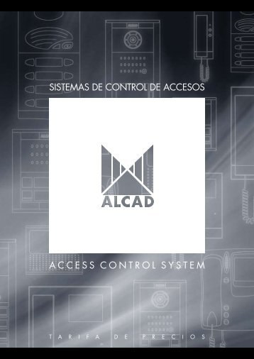 catÃ¡logo sistemas de control de accesos - Alcad