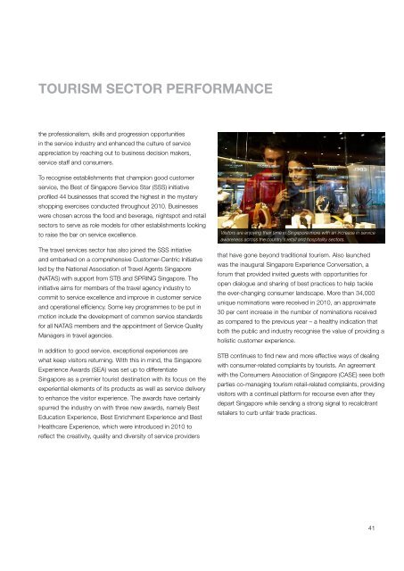 i'mpact Singapore Tourism Board Annual Report 2010/2011