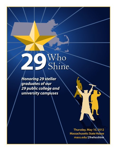 Honoring 29 stellar graduates of our 29 public college and university ...