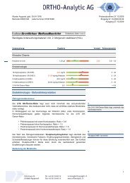 Musterbefund Estronex - Fairvital