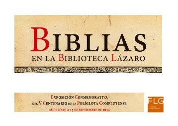 biblias-biblioteca-lazaro-presentacio