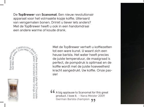 Brochure TopBrewer - Brandsma Koffie Bolsward