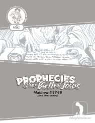 NT001 - Prophecies of the Birth of Jesus - Calvary Curriculum