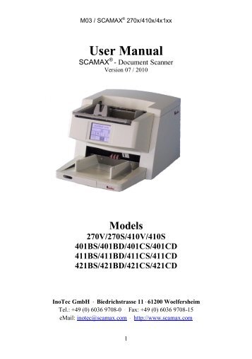 User Manual - InoTec