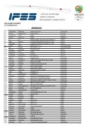 Delegate List - IFES