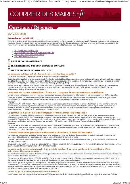 Le courrier des maires - Ju...