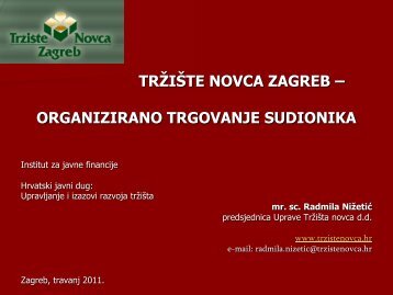 prezentacija - Institut za Javne Financije