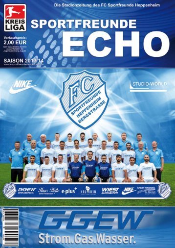 Sportfreunde-Echo 2013/14 - FC Sportfreunde Heppenheim