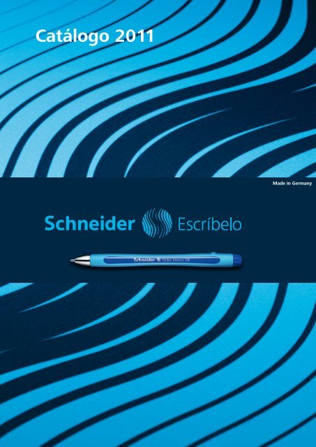 CatÃ¡logo 2011 - Schneider SchreibgerÃ¤te GmbH