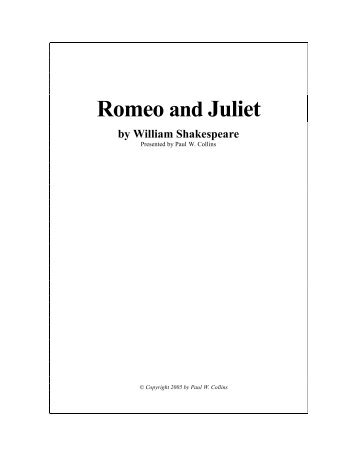 Romeo and Juliet - Shakespeare Right Now!