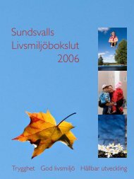 Livsmiljobokslut 2006.pdf - Sundsvall