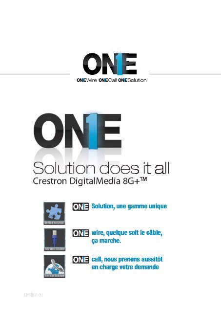 Download the brochure - Crestron