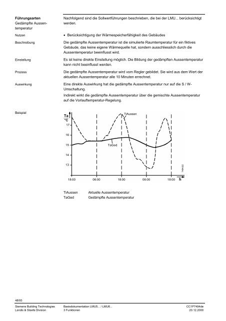 LMU5... / LMU6... Boiler Management Unit (BMU) Basisdokumentation