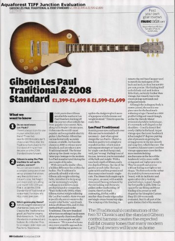 Gibson Les Paul Traditional Review - Andertons Music Company