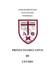 Proyecto Educativo - Colegio Diocesano San Ignacio Ponferrada