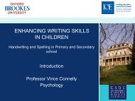 ENHANCING WRITING SKILLS IN CHILDREN