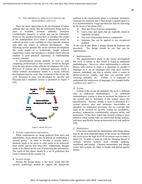 Fault Tolerance Framework using Model-Based - IARIA Journals